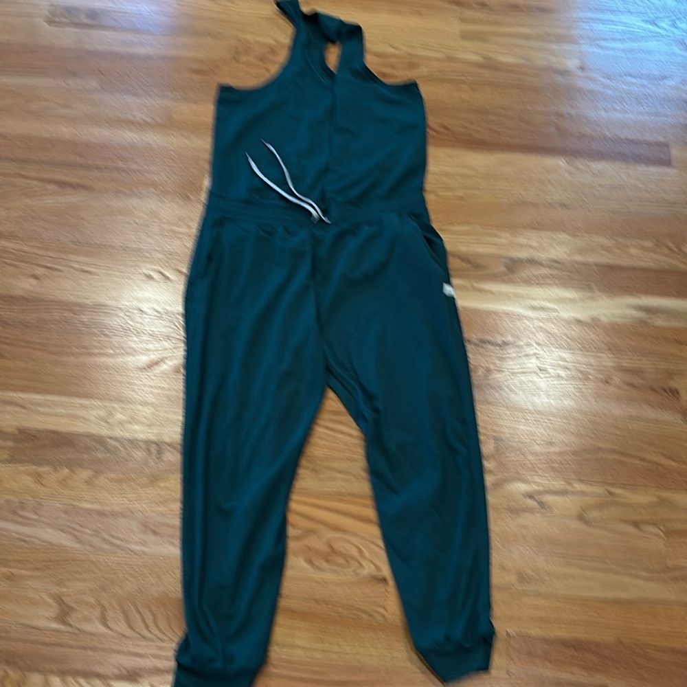 Lux Jumpsuit. Size small. Green